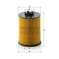 Фильтр масляный MANN-FILTER HU 823 X